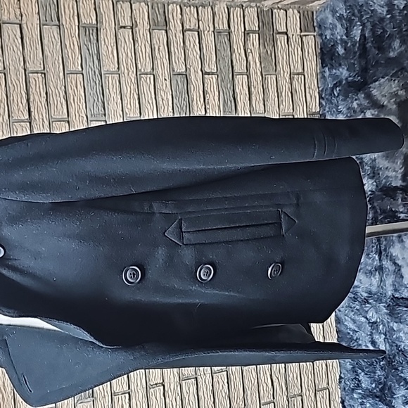 J.CREW Ladies Wool Coat Sz M Excellent condition Black - Picture 3 of 16